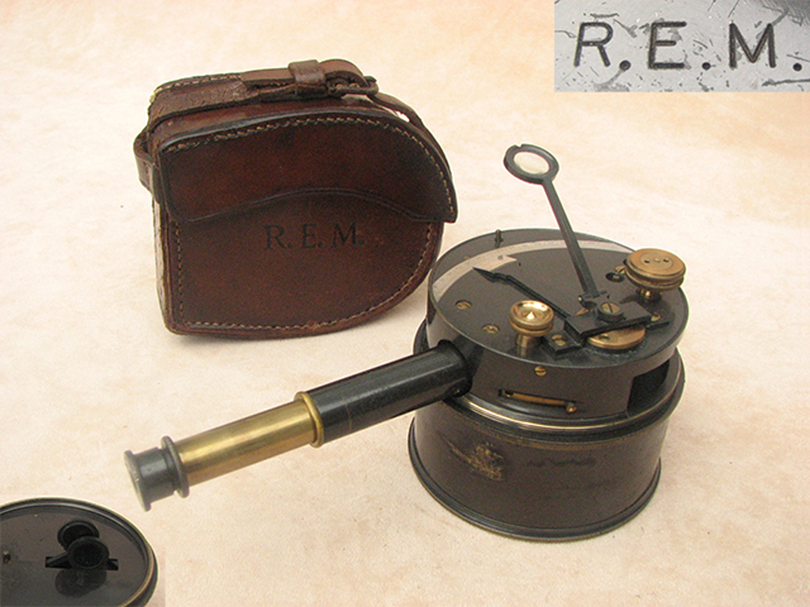 1920's Angle sextant with telescopic viewer by Lilley & Son London